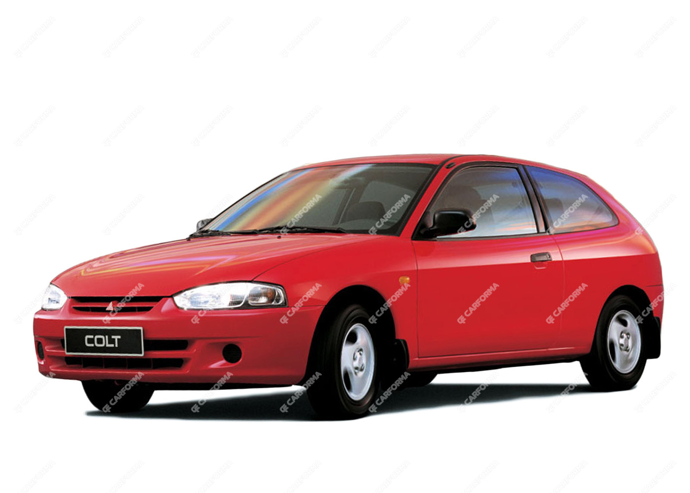 Ворсовые коврики на Mitsubishi Colt 5 1996 - 2003