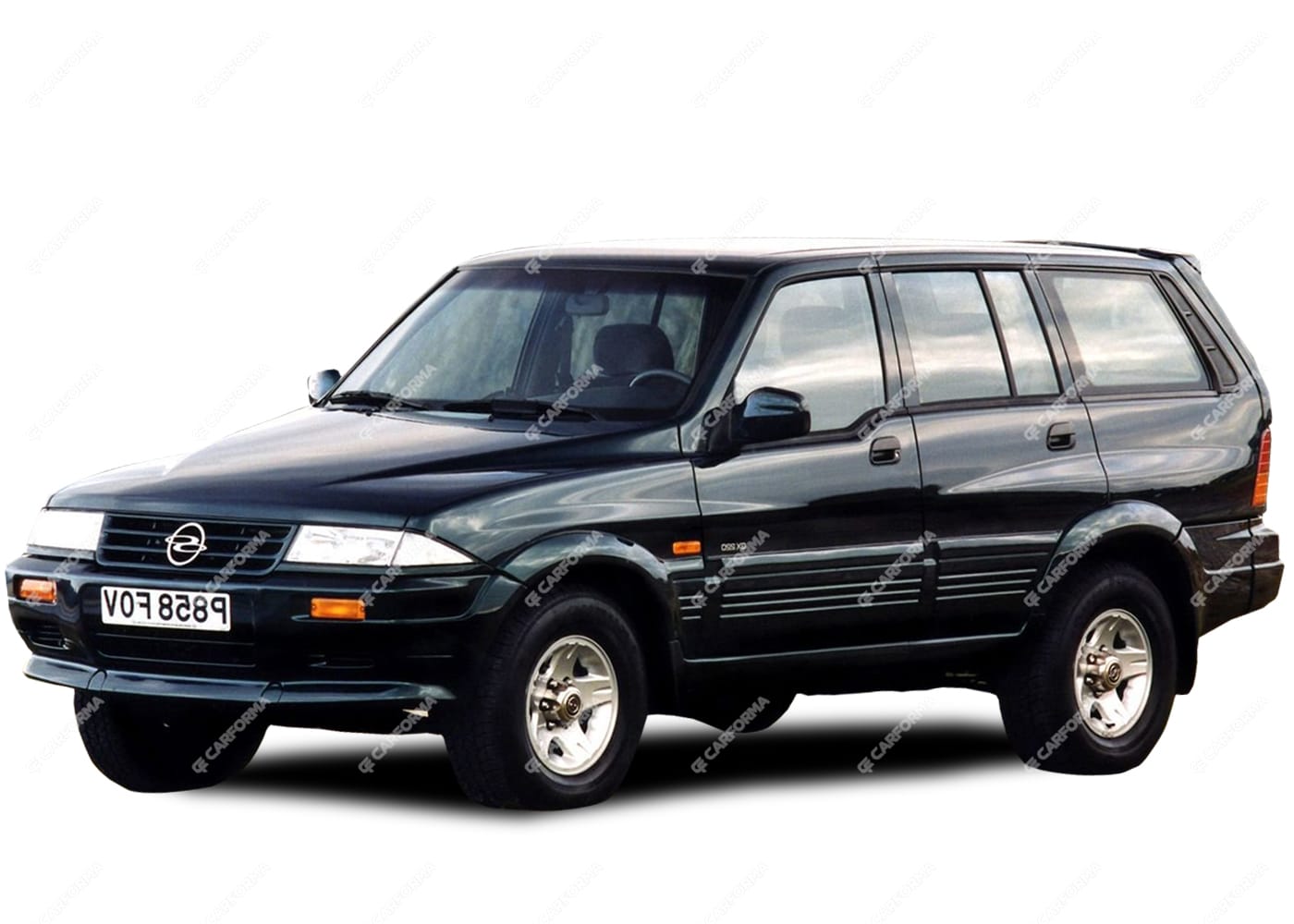 Ворсовые коврики на SsangYong Musso 1993 - 2006