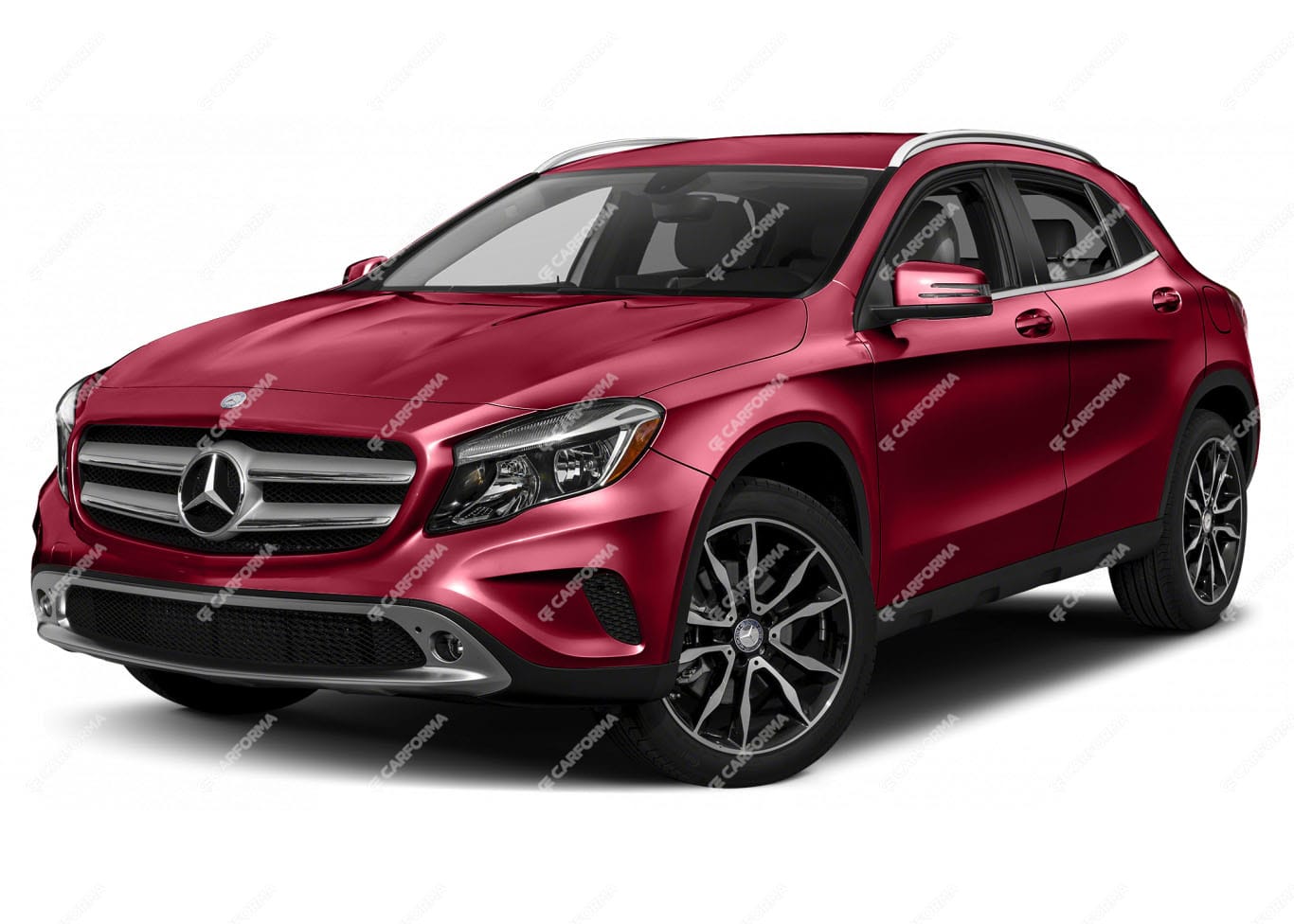 Ворсовые коврики на Mercedes GLA (X156) 2014 - 2020