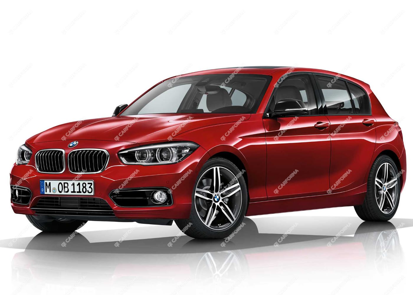 Ворсовые коврики на BMW 1 (F20/F21) 2012 - 2020