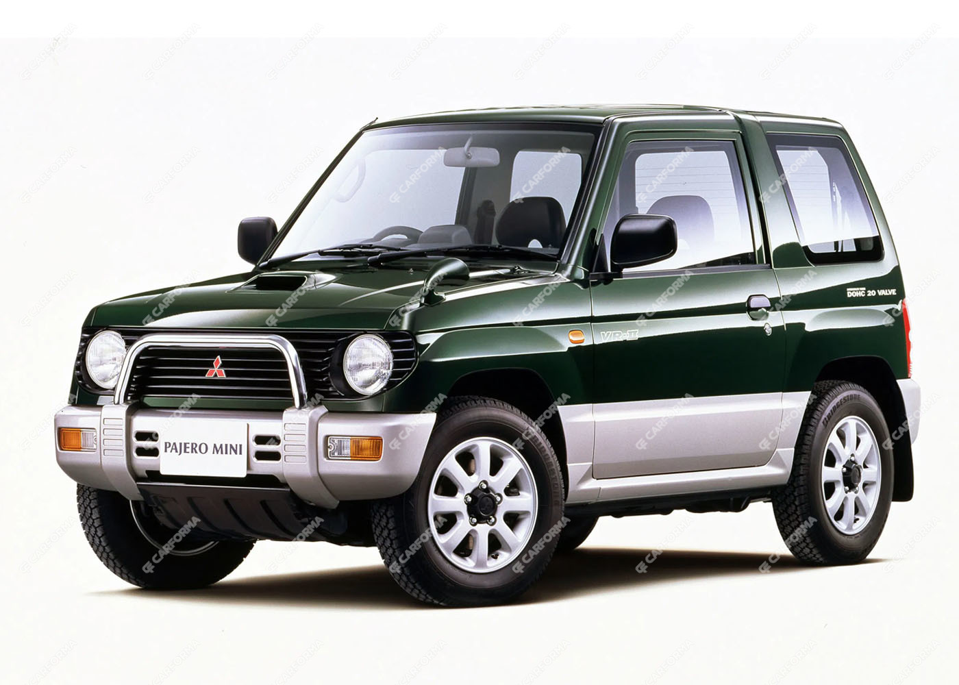 Ворсовые коврики на Mitsubishi Pajero Mini I 1994 - 1998