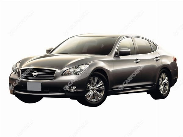 Ворсовые коврики на Nissan Fuga (Y51) 2009 - 2022