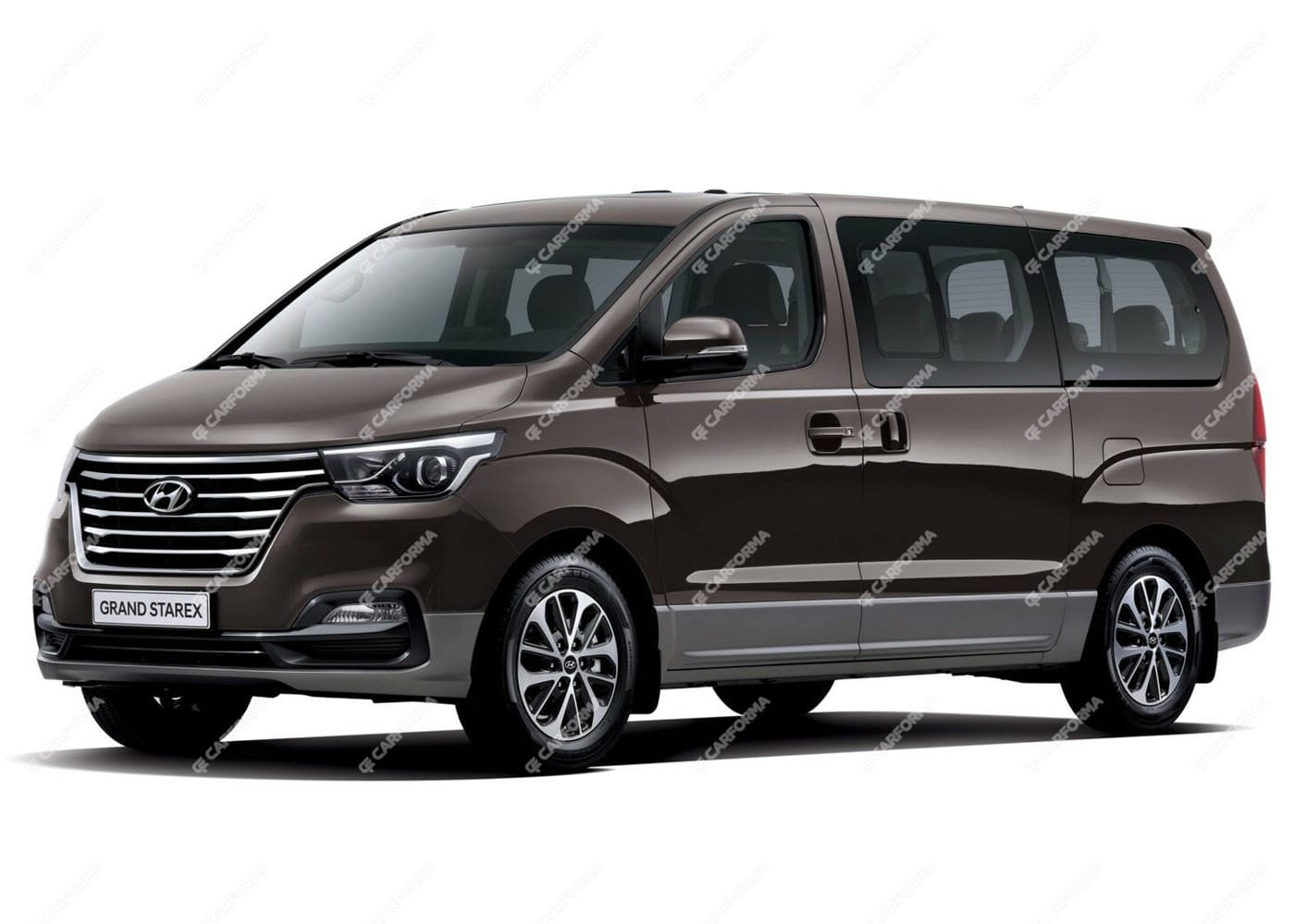 Ворсовые коврики на Hyundai Grand Starex 9 мест 2017 - 2021