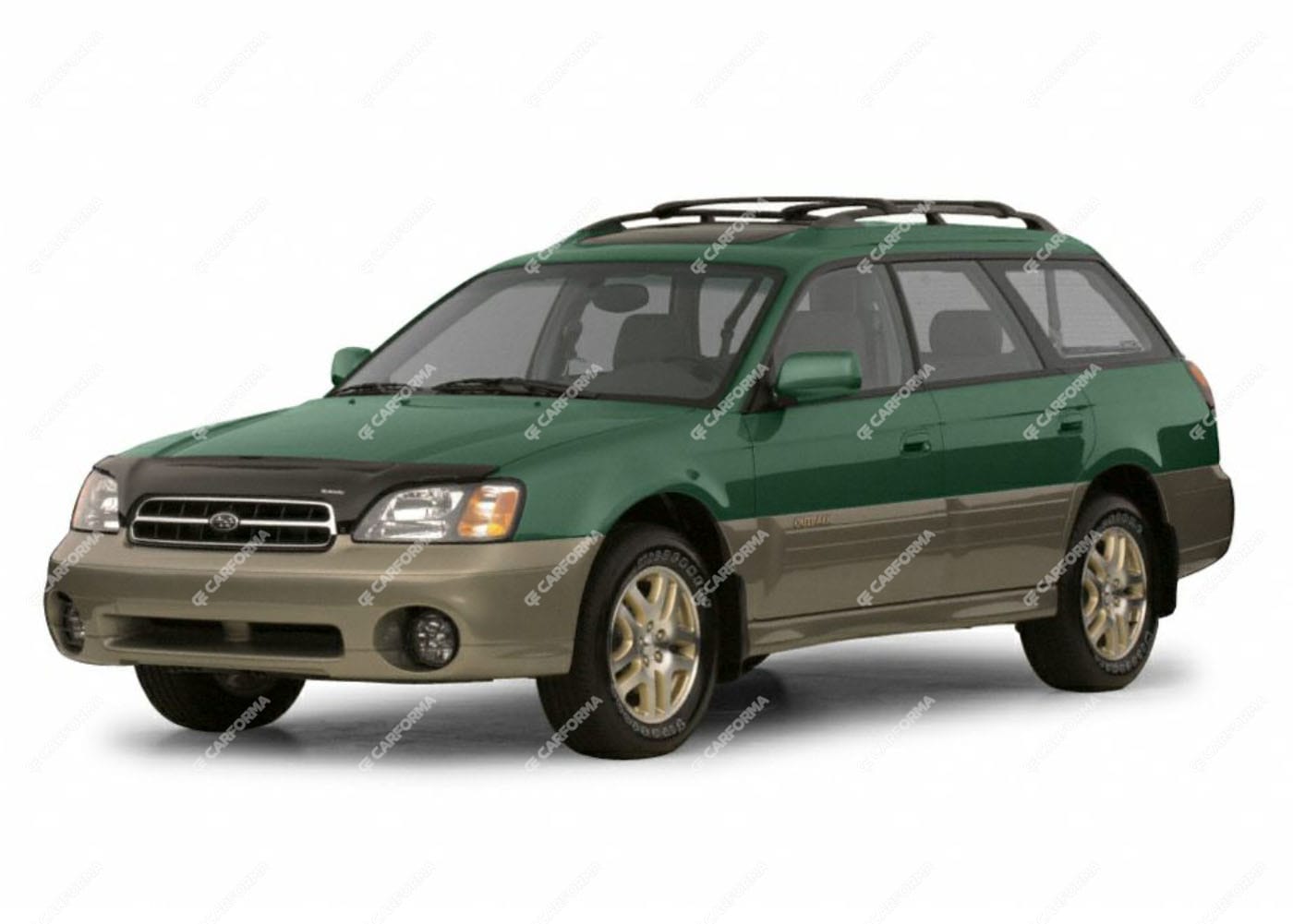 Ворсовые коврики на Subaru Outback II 1998 - 2003