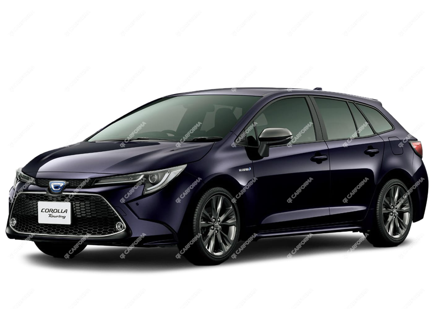 Ворсовые коврики на Toyota Corolla (E21) 2018 - 2024