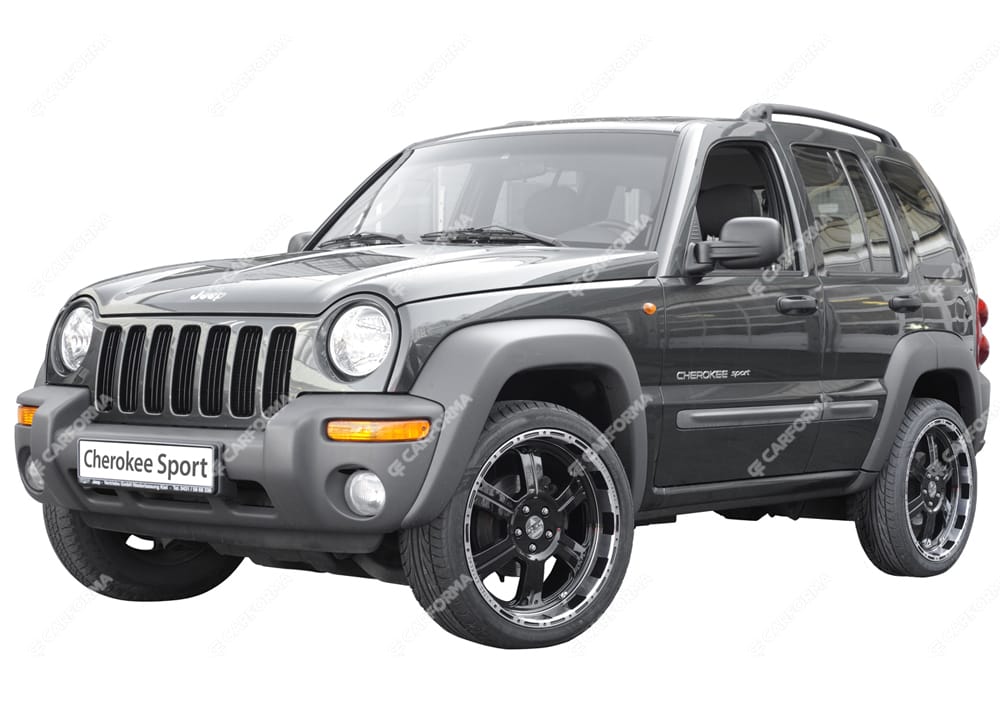 Ворсовые коврики на Jeep Liberty (KJ) 2001 - 2007