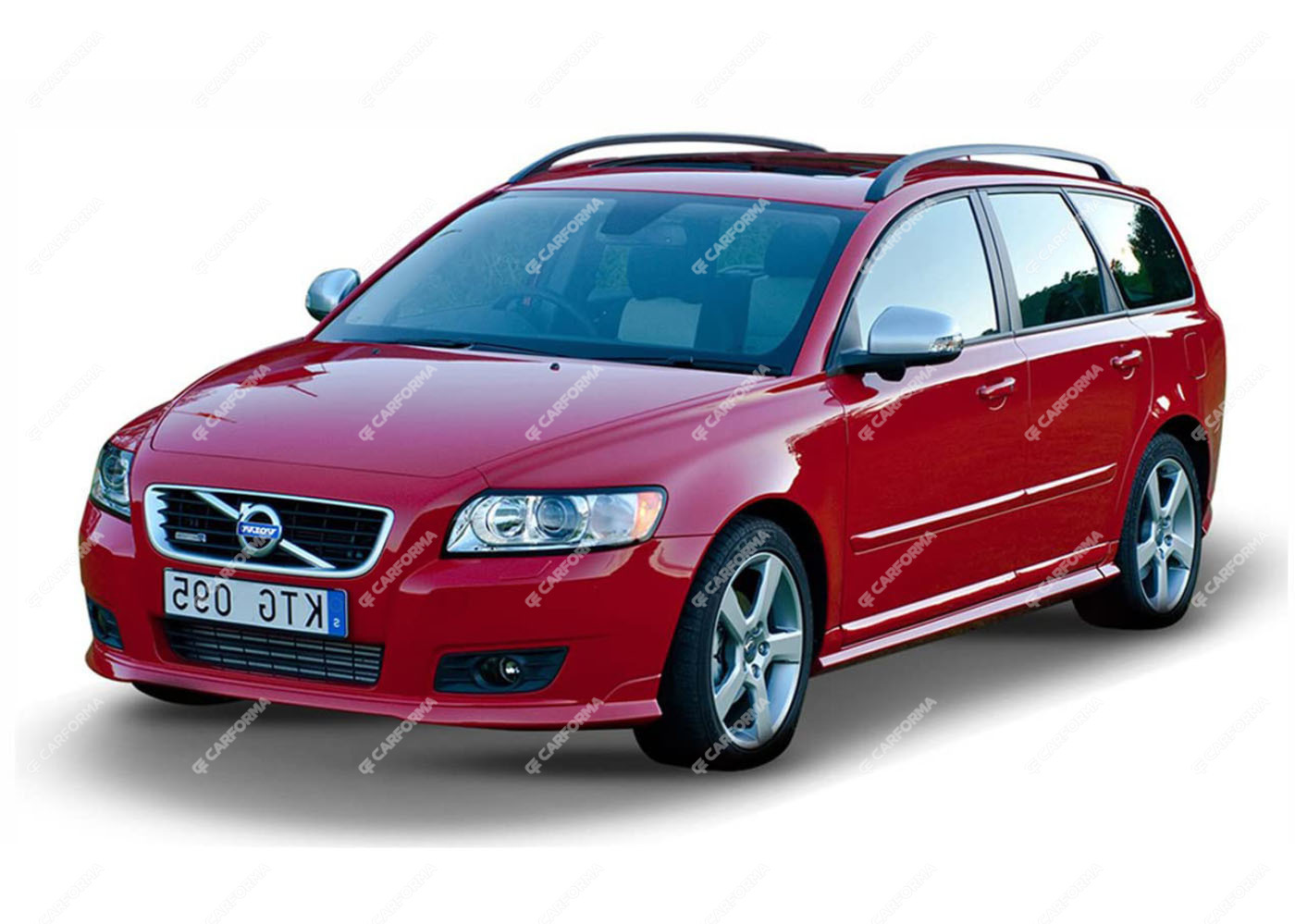 Ворсовые коврики на Volvo V50 2003 - 2012