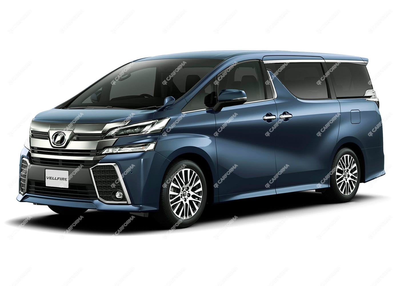 Ворсовые коврики на Toyota Vellfire (H30) 2015 - 2023