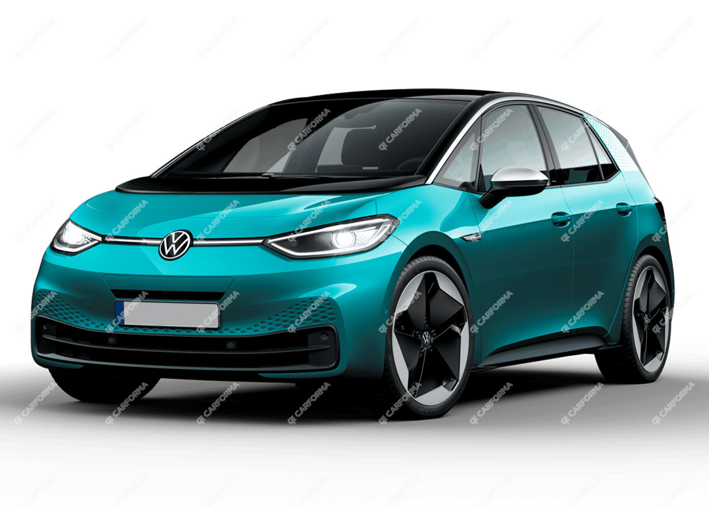 Ворсовые коврики на Volkswagen ID.3 2019 - 2024