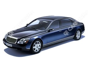 Ворсовые коврики на Maybach 62 и 62S 2002 - 2013