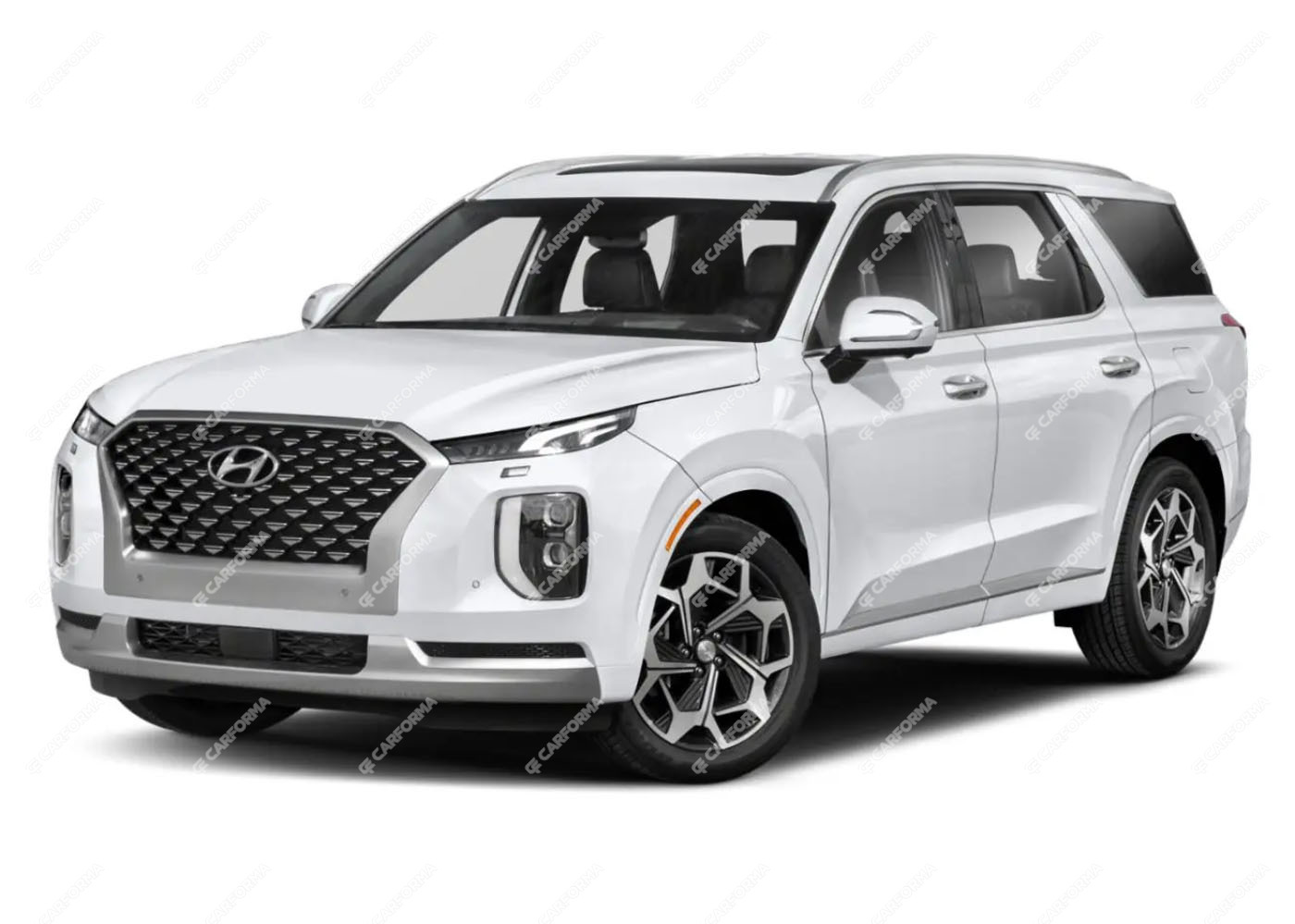 Ворсовые коврики на Hyundai Palisade 2018 - 2024