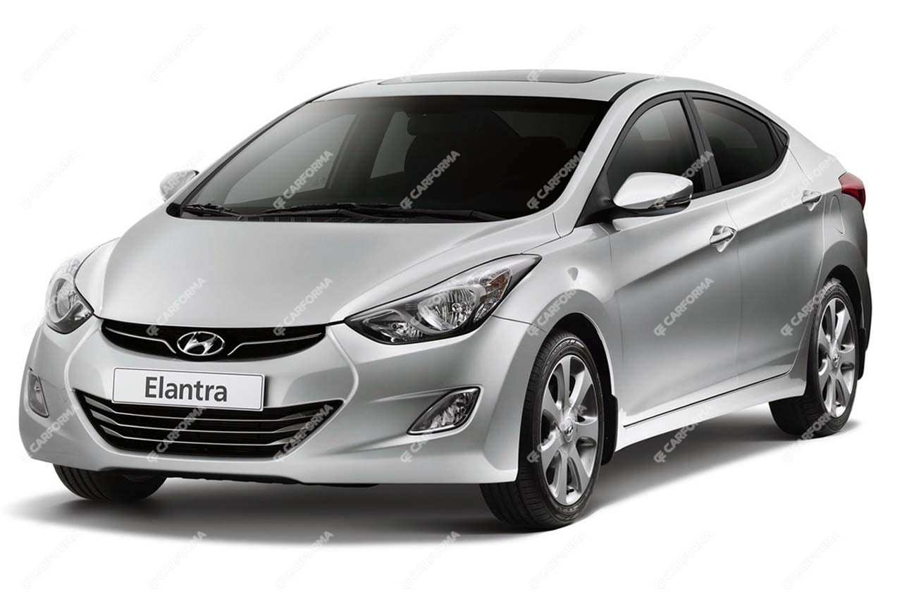 Ворсовые коврики на Hyundai Elantra 5 (MD) 2010 - 2016