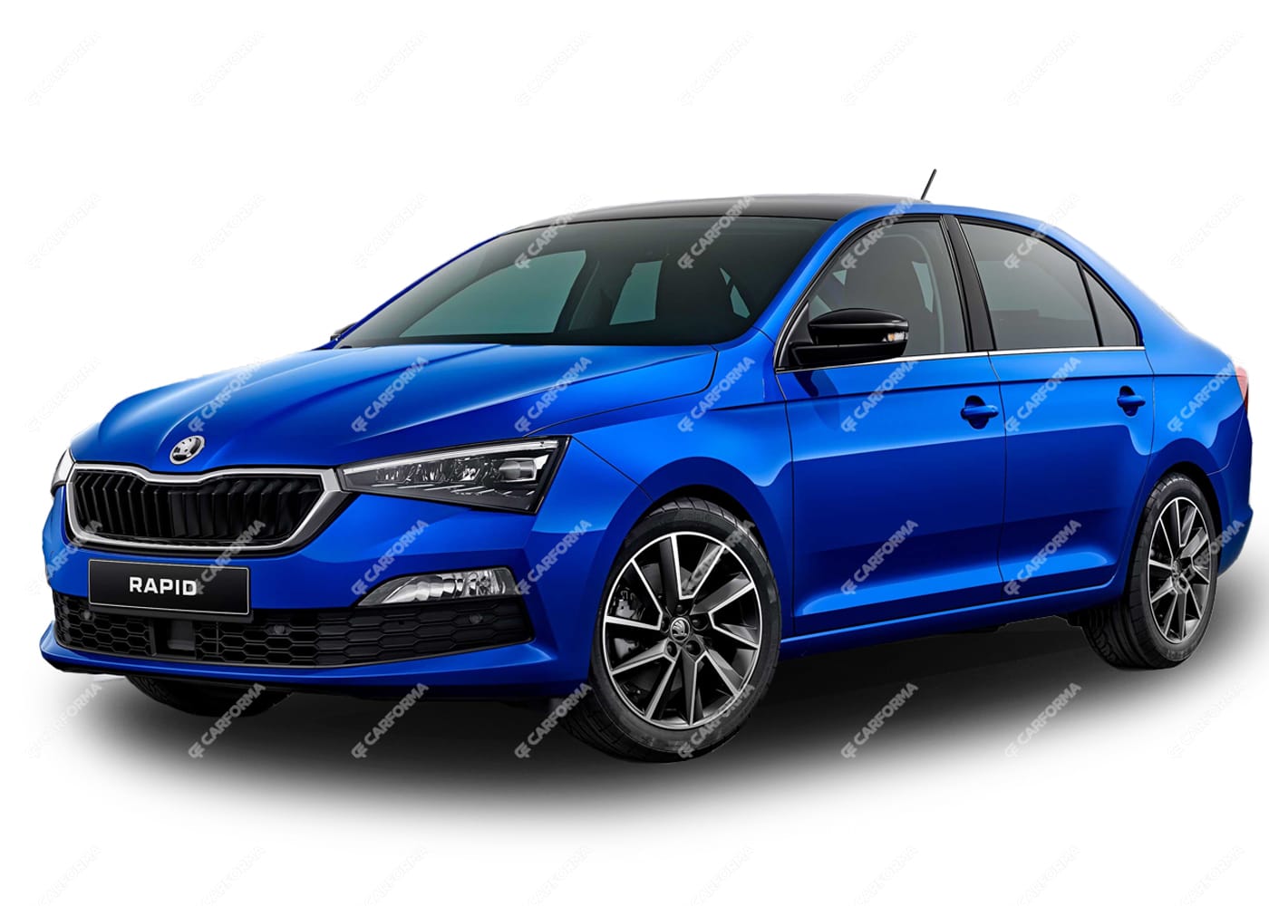 Ворсовые коврики на Skoda Rapid II 2019 - 2024