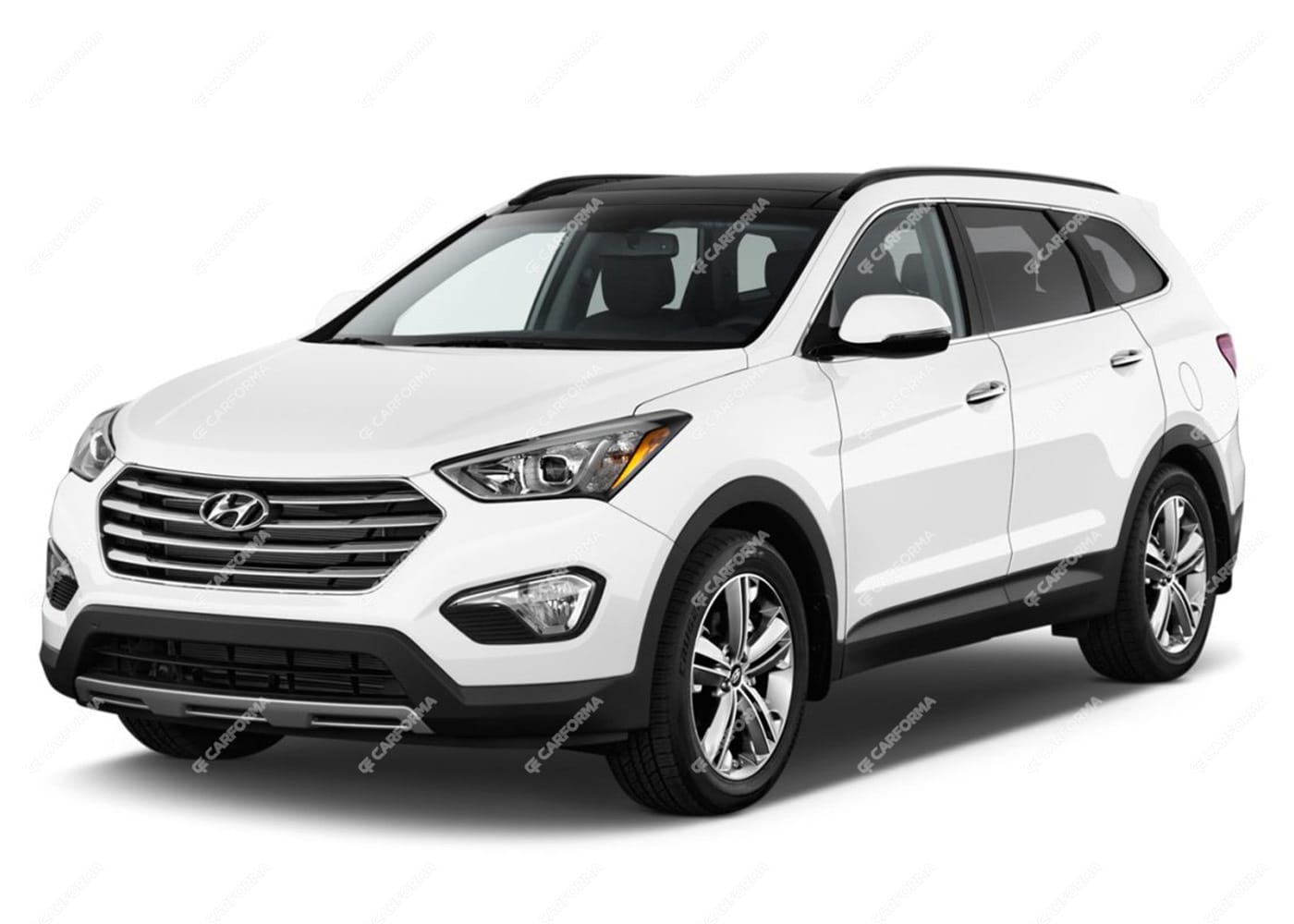 Ворсовые коврики на Hyundai Santa Fe III 2012 - 2019