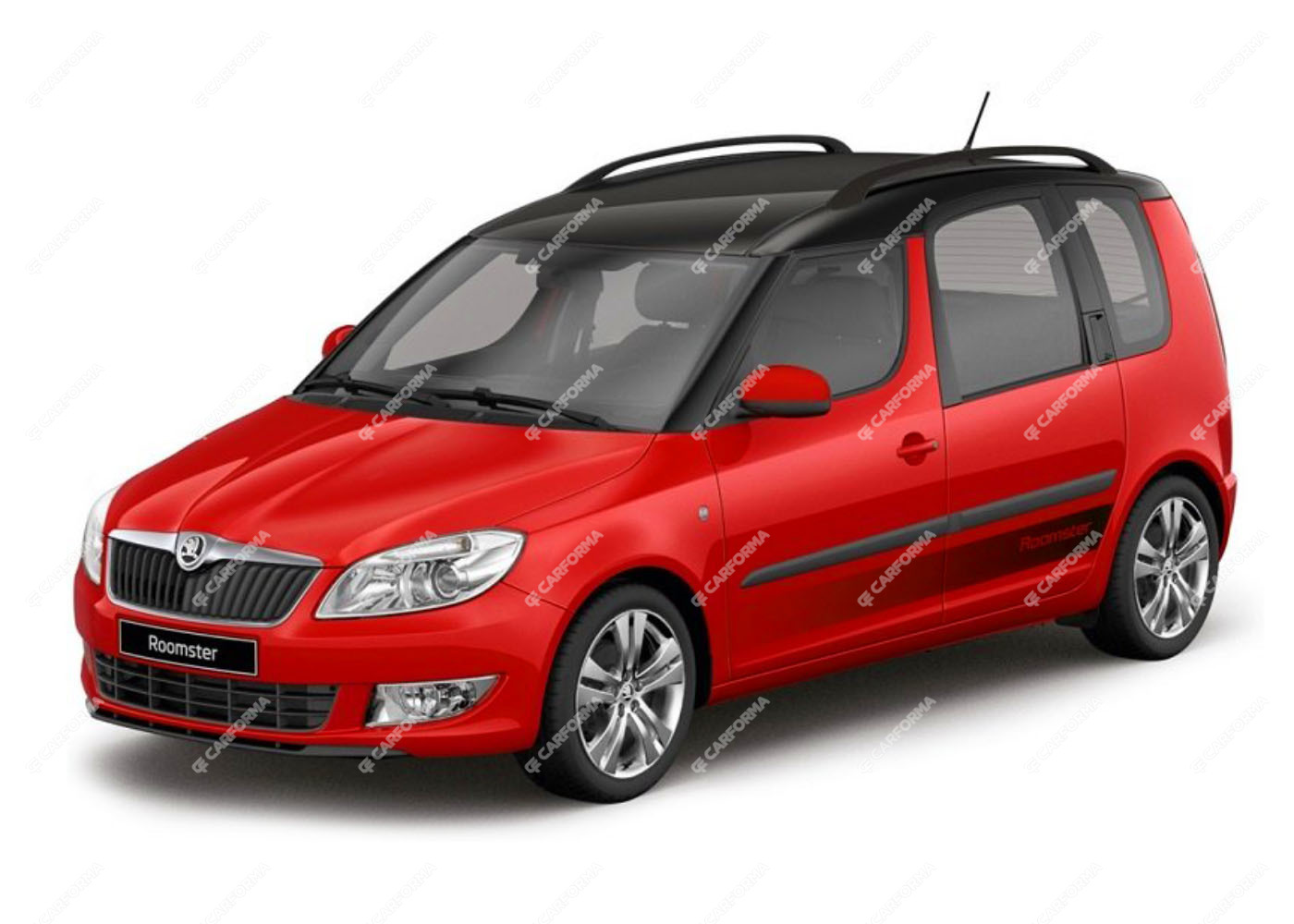 Ворсовые коврики на Skoda Roomster 2006 - 2015