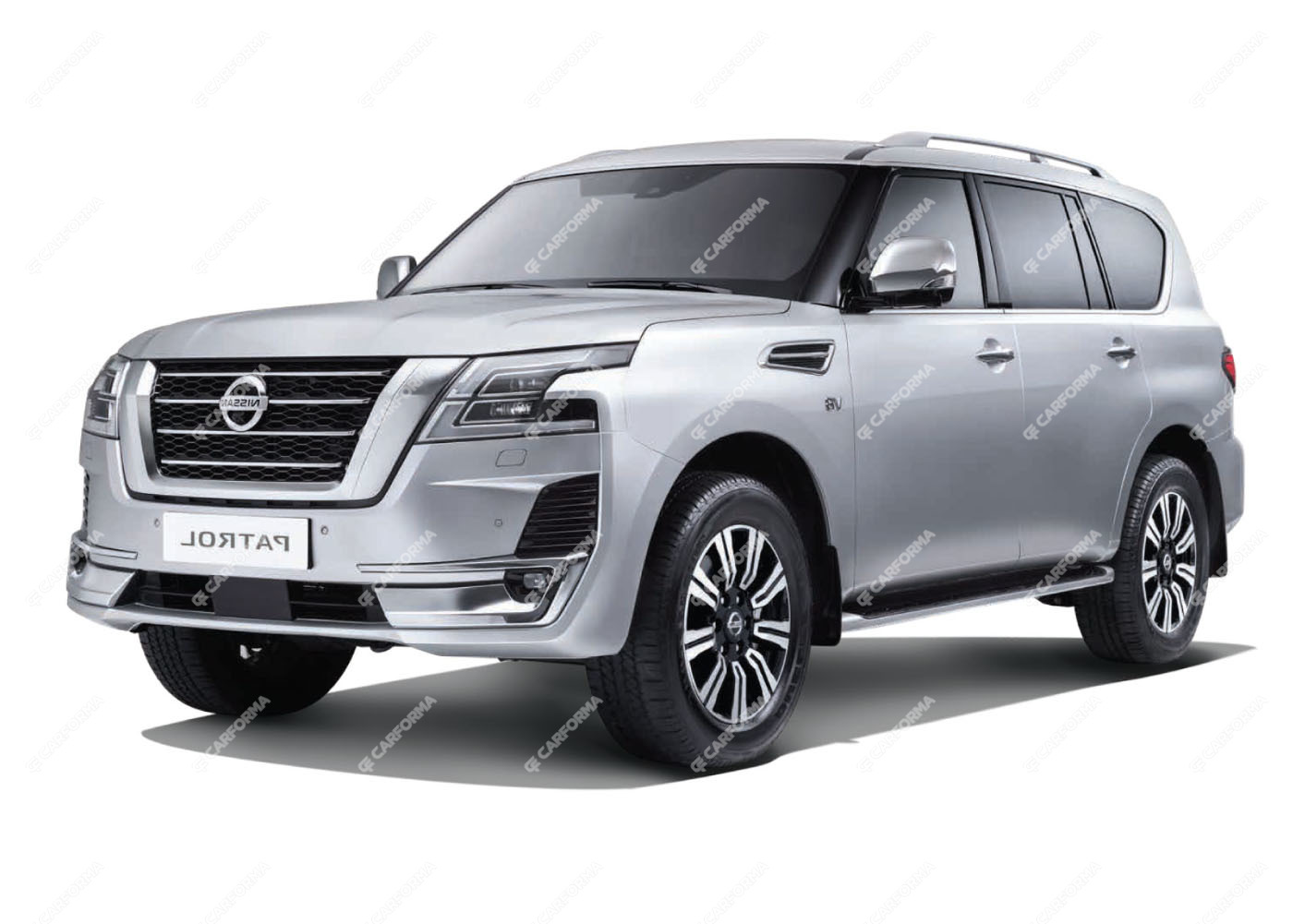 Ворсовые коврики на Nissan Patrol (Y62) 2010 - 2024