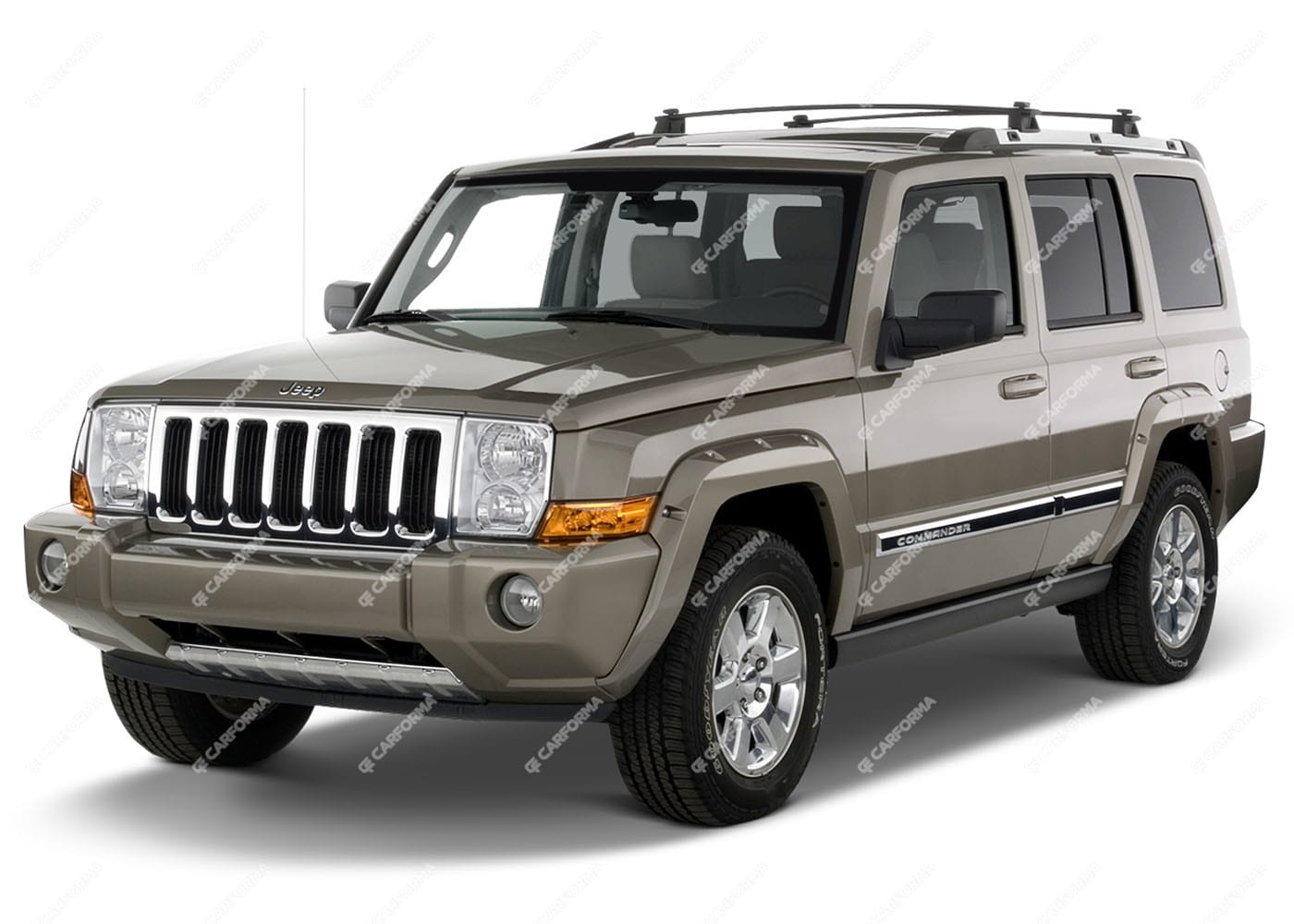 Ворсовые коврики на Jeep Commander (XK) 2005 - 2010