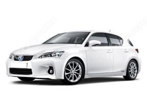 Ворсовые коврики на Lexus CT 2010 - 2015