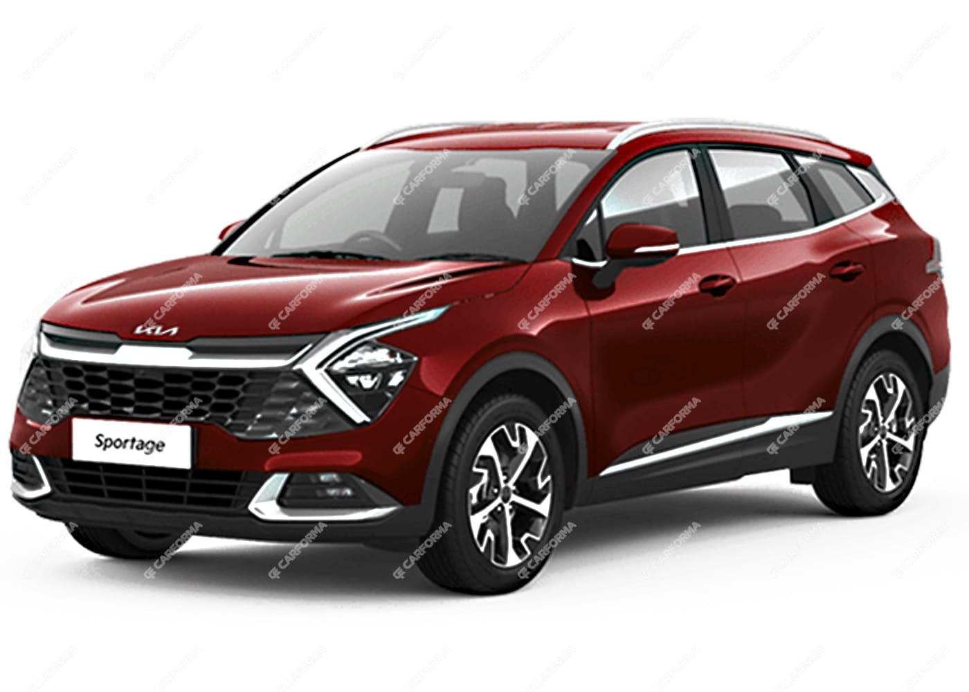 Ворсовые коврики на KIA Sportage V 2021 - 2024