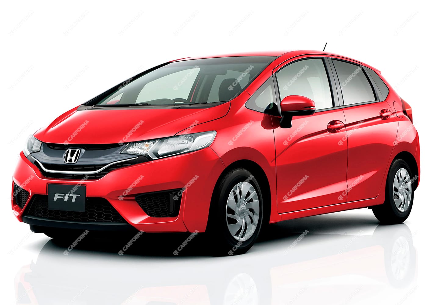 Ворсовые коврики на Honda Fit III 2013 - 2020