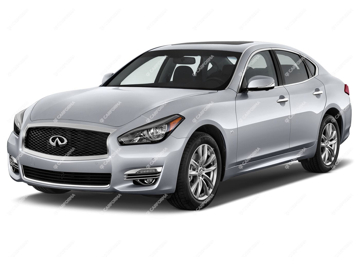 Ворсовые коврики на Infiniti Q70 2013 - 2019