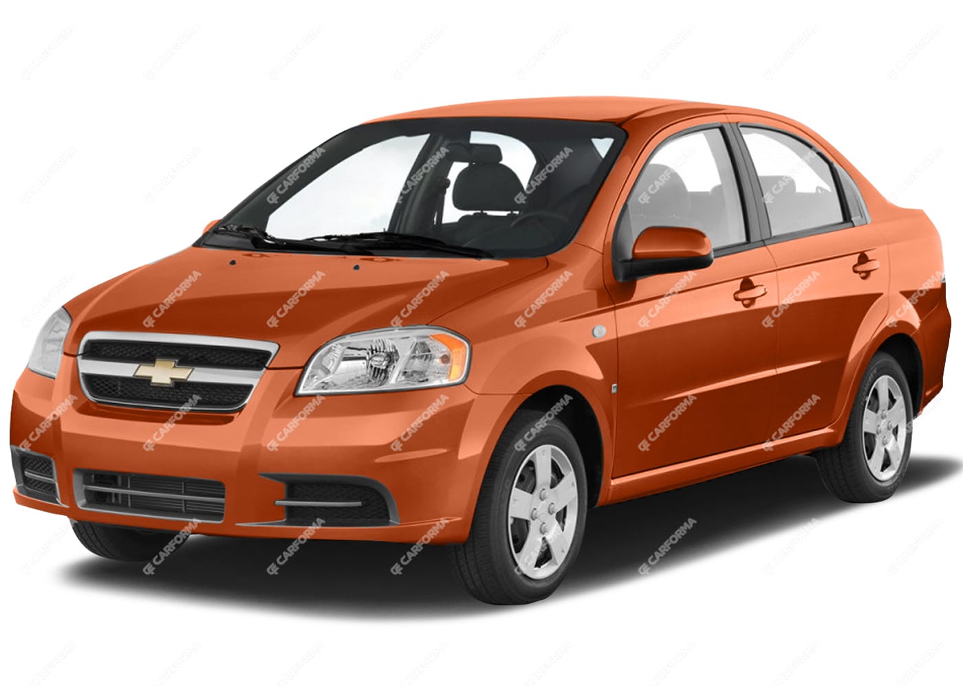 Ворсовые коврики на Chevrolet Aveo I 2002 - 2012