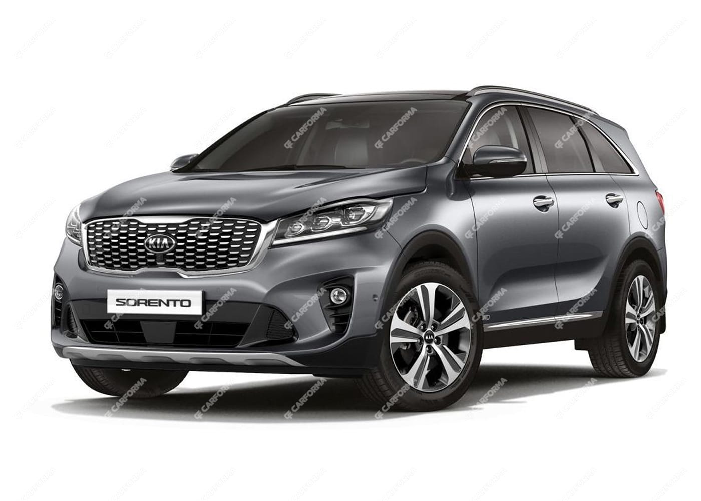 Ворсовые коврики на KIA Sorento III Prime 2015 - 2020