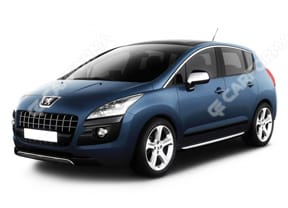 Ворсовые коврики на Peugeot 3008 I 2009 - 2017