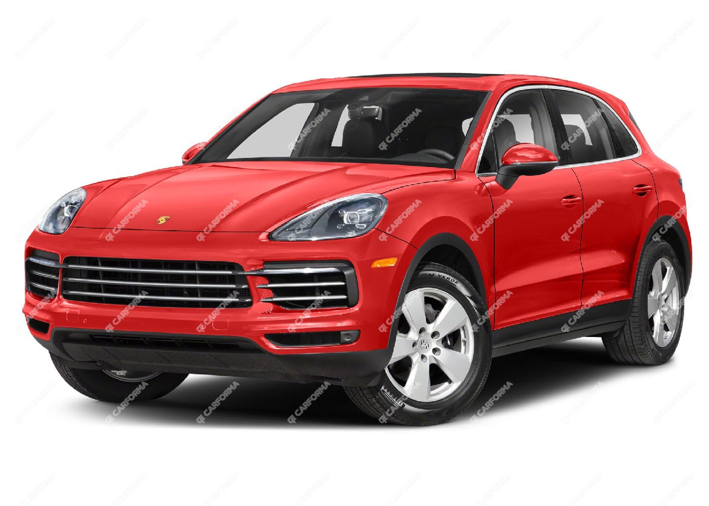 Ворсовые коврики на Porsche Cayenne III 2017 - 2024