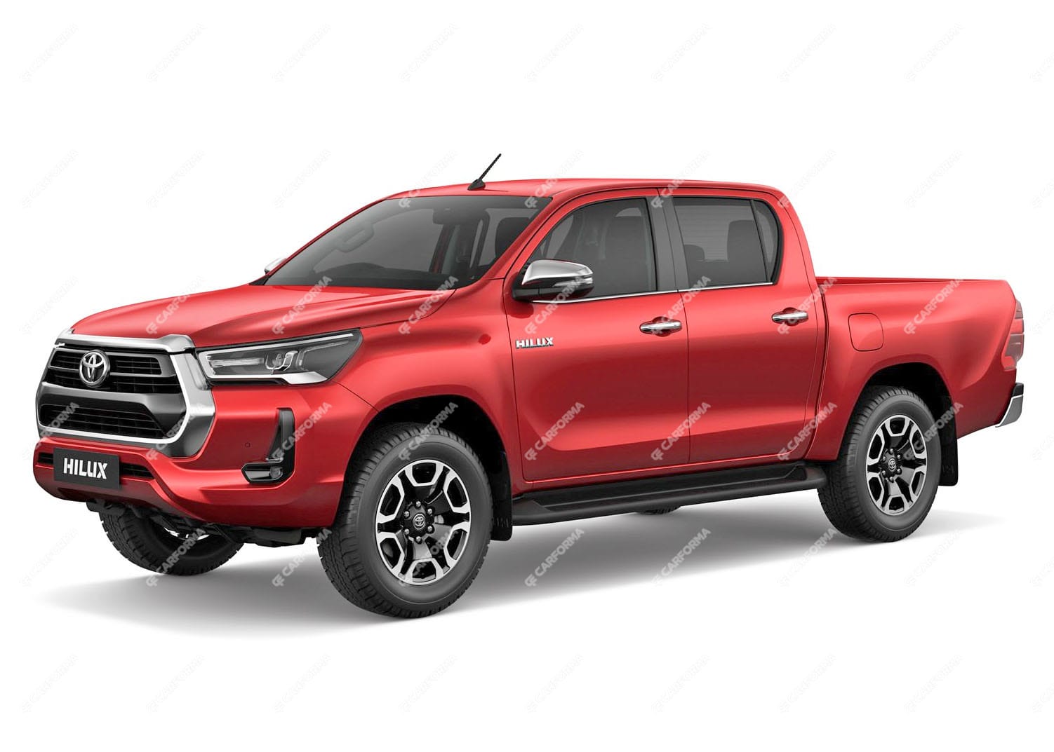 Ворсовые коврики на Toyota Hilux VIII 2015 - 2024