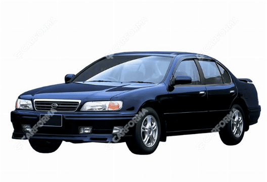 Ворсовые коврики на Nissan Maxima (A32) 1995 - 2000