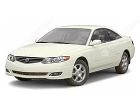 Ворсовые коврики на Toyota Camry Solara (XV20) 1998 - 2003