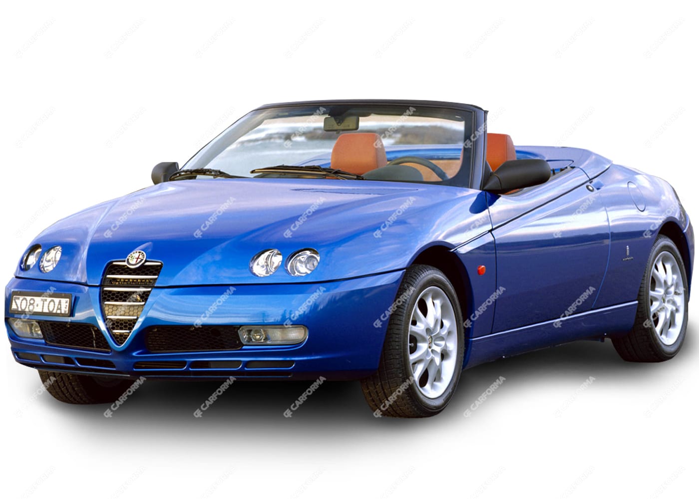 Ворсовые коврики на Alfa Romeo Spider (916) 1995 - 2005