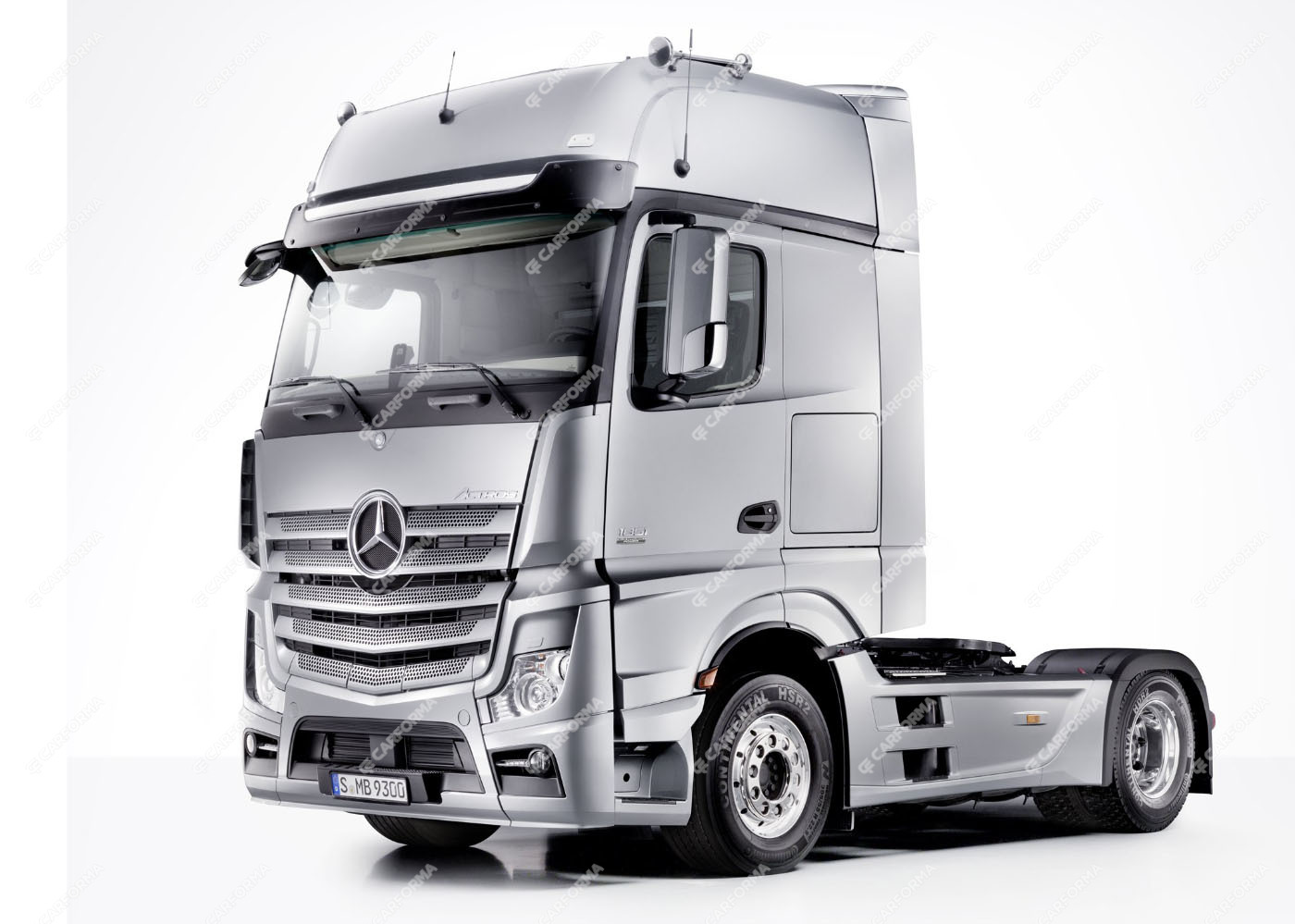 Ворсовые коврики на Mercedes Actros MP4 MP5 тягач GigaSpace 2011 - 2024