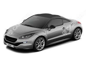 Ворсовые коврики на Peugeot RCZ 2010 - 2015