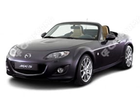 Ворсовые коврики на Mazda MX5 III 2005 - 2015