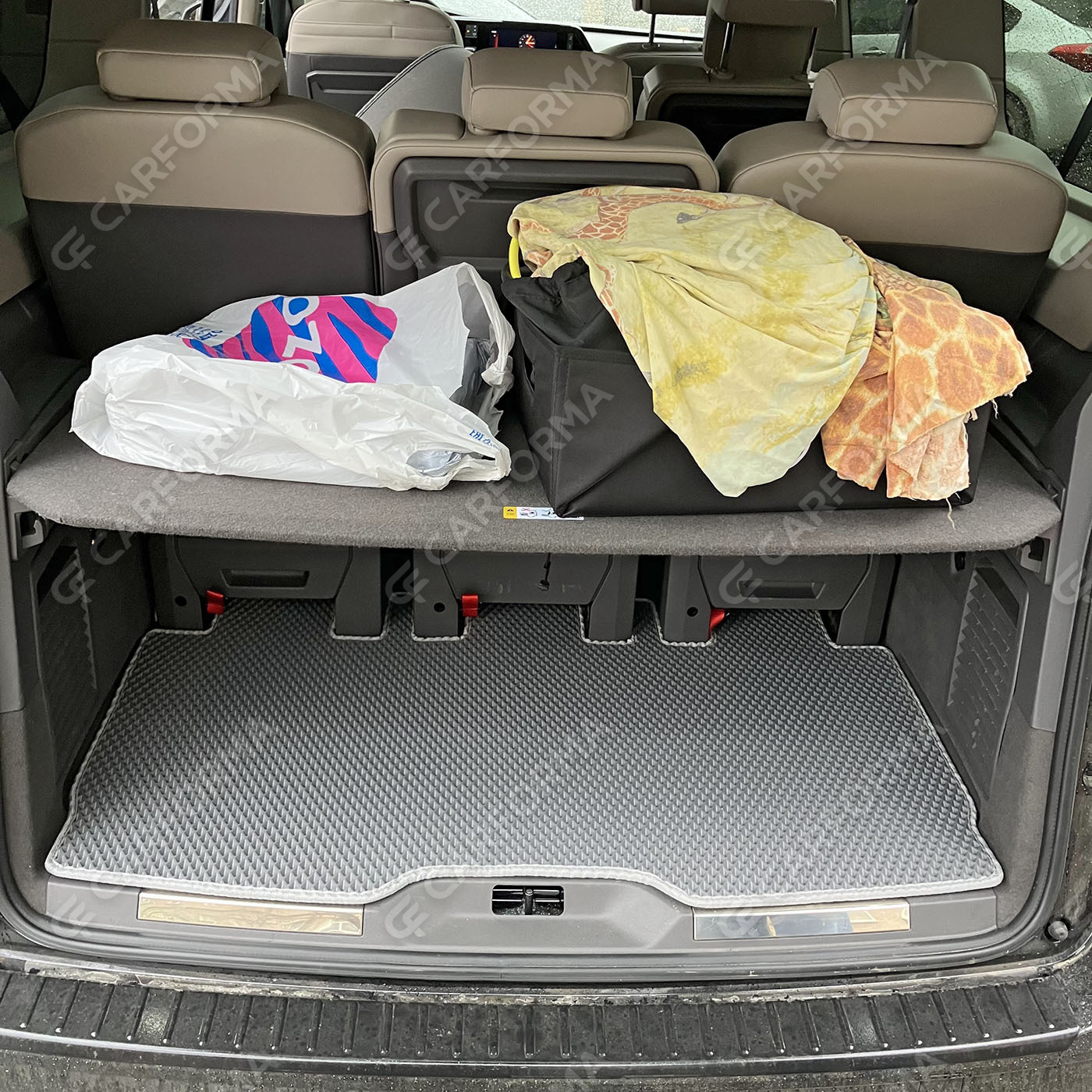 Ворсовые коврики на Volkswagen Multivan (T7) 2021&nbsp;-&nbsp;2026 в Воронеже