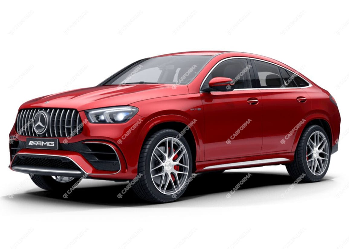 Ворсовые коврики на Mercedes GLE Coupe (C167) 2019 - 2024