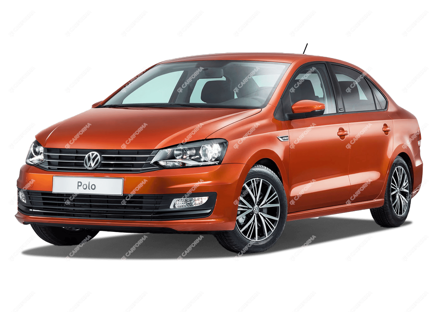 Ворсовые коврики на Volkswagen Polo V 2010 - 2020