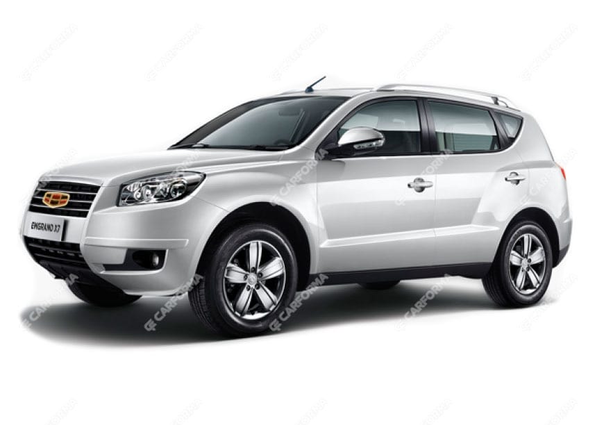 Ворсовые коврики на Geely Emgrand X7 2011 - 2016