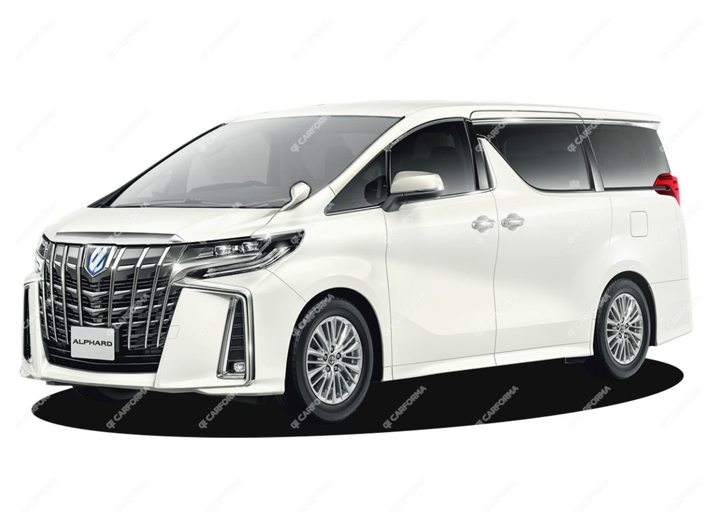 Ворсовые коврики на Toyota Alphard (H30) 2015 - 2023