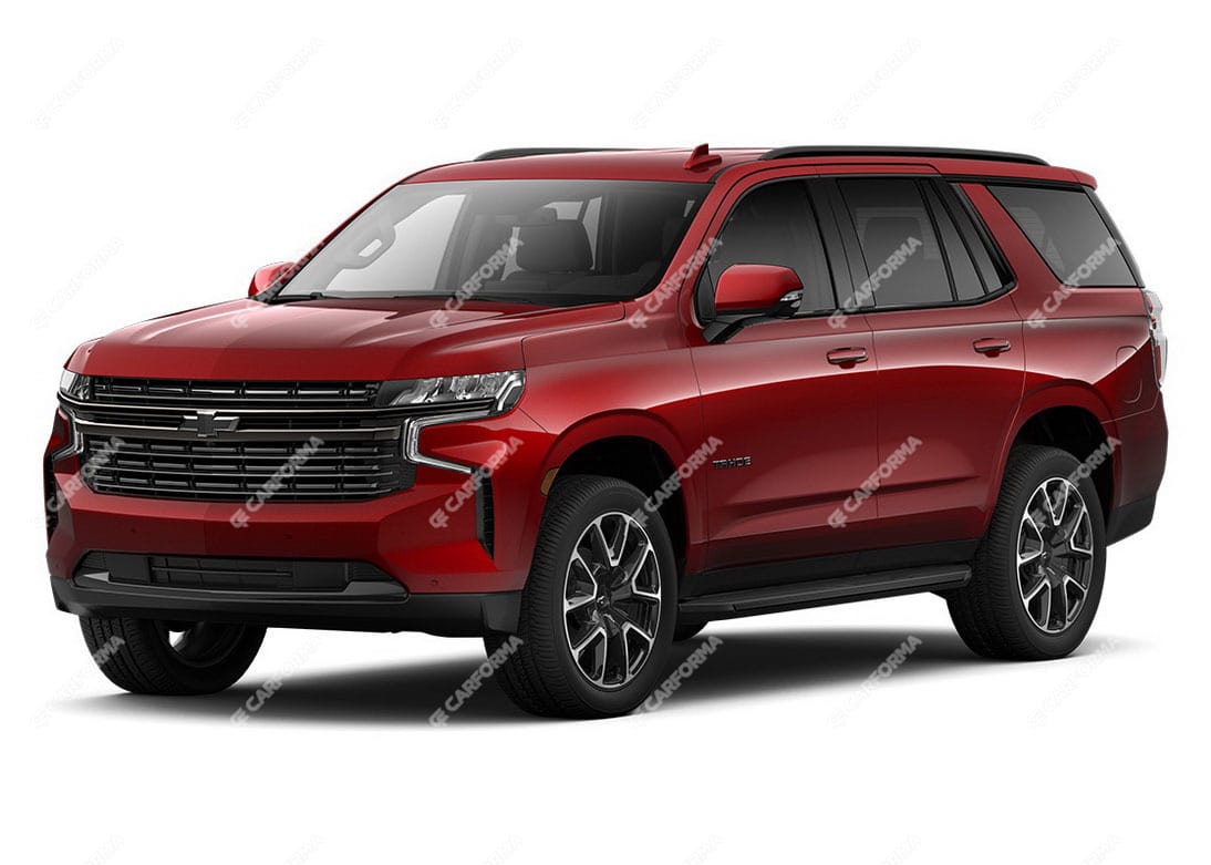 Ворсовые коврики на Chevrolet Tahoe V 2019 - 2024