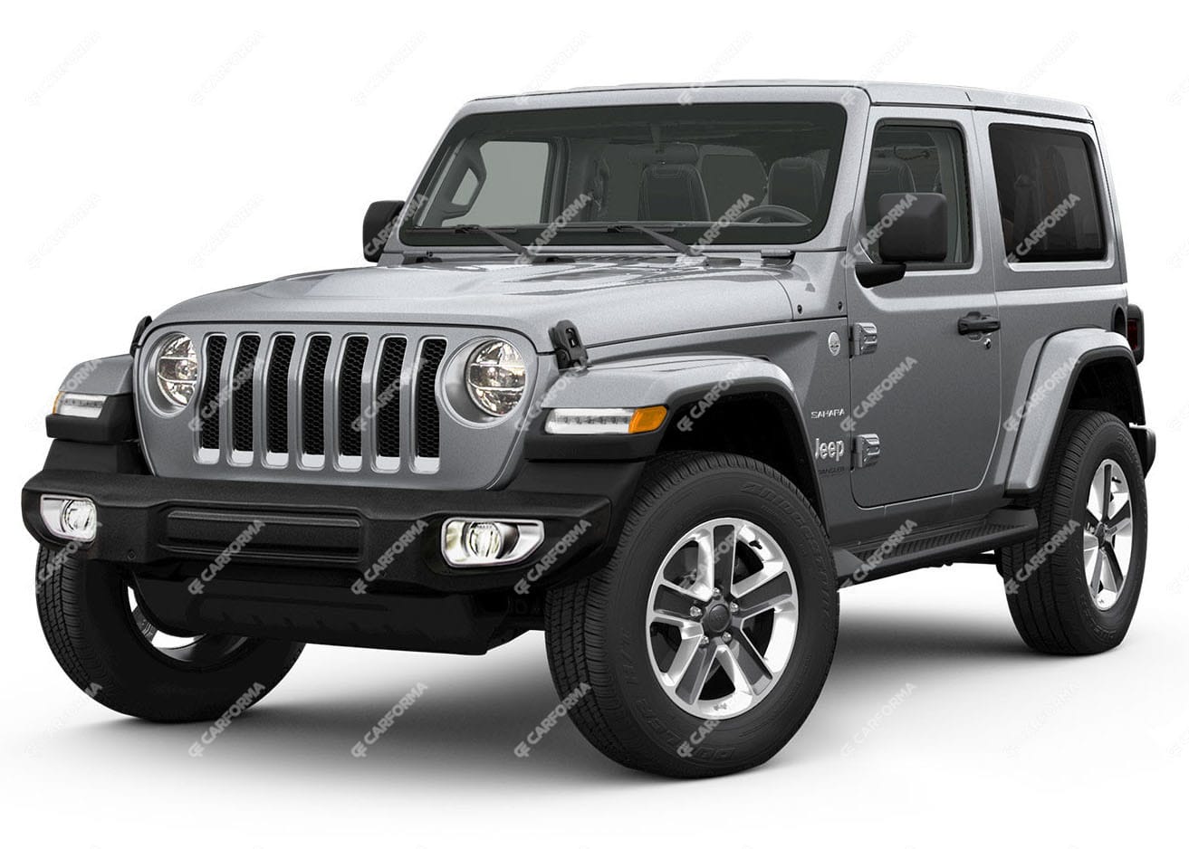 Ворсовые коврики на Jeep Wrangler (JL) 2017 - 2024