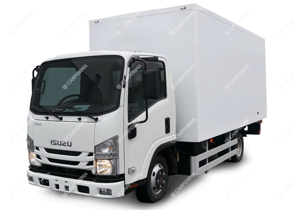 Ворсовые коврики на Isuzu ELF VI узкая кабина 2006 - 2024