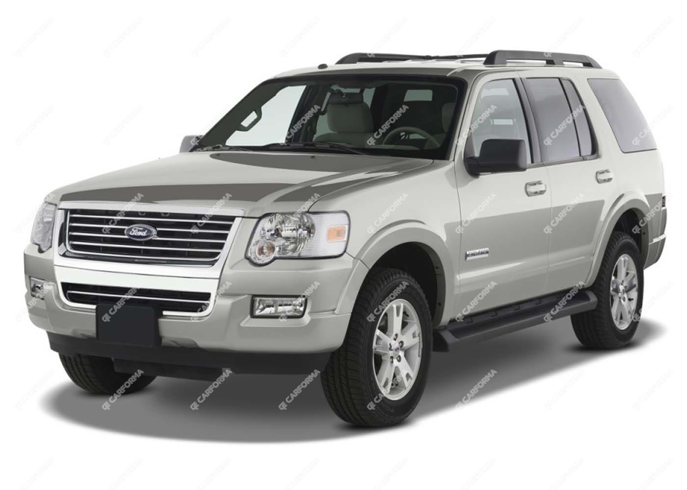 Ворсовые коврики на Ford Explorer IV 2005 - 2011