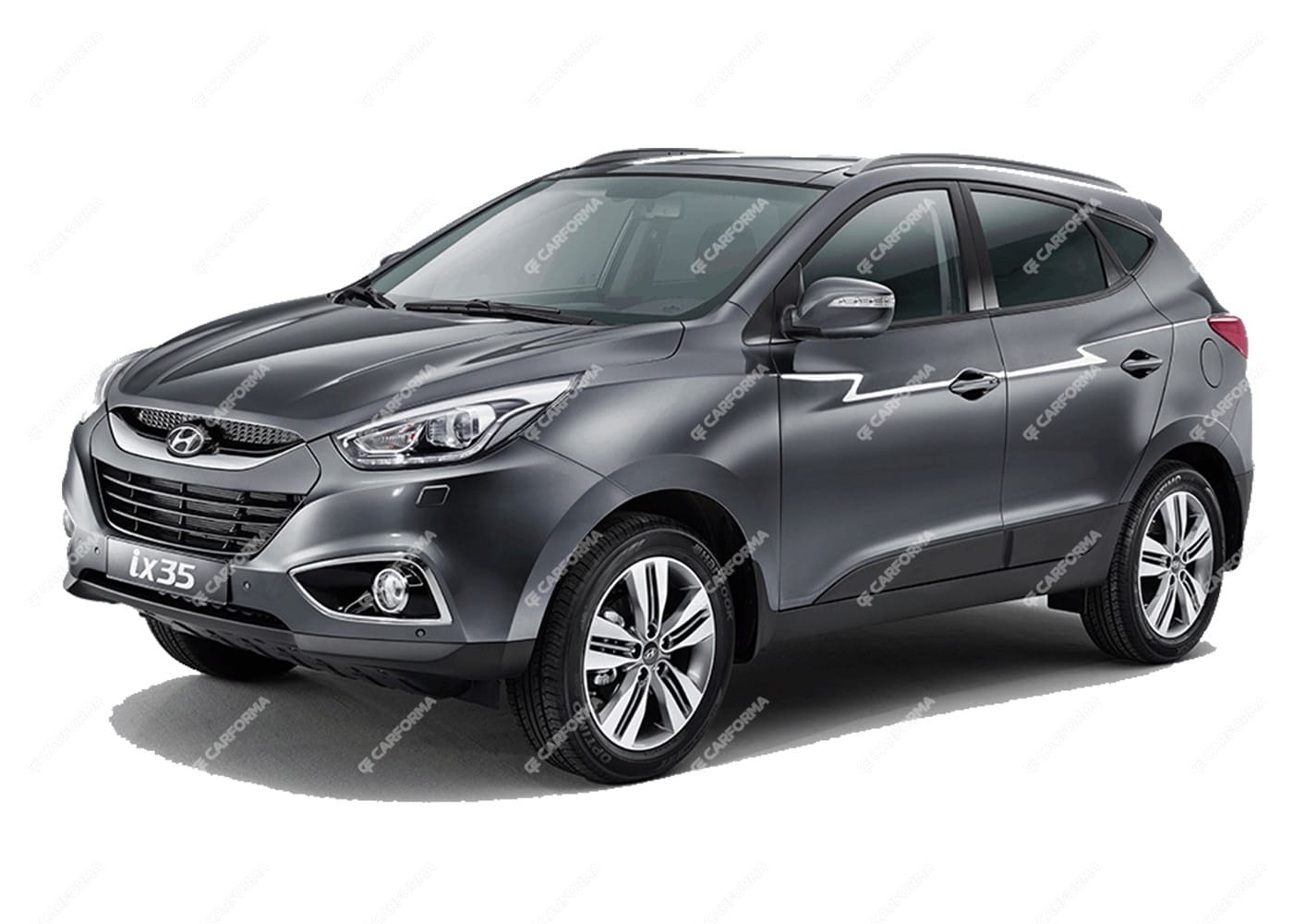 Ворсовые коврики на Hyundai ix35 2010 - 2017