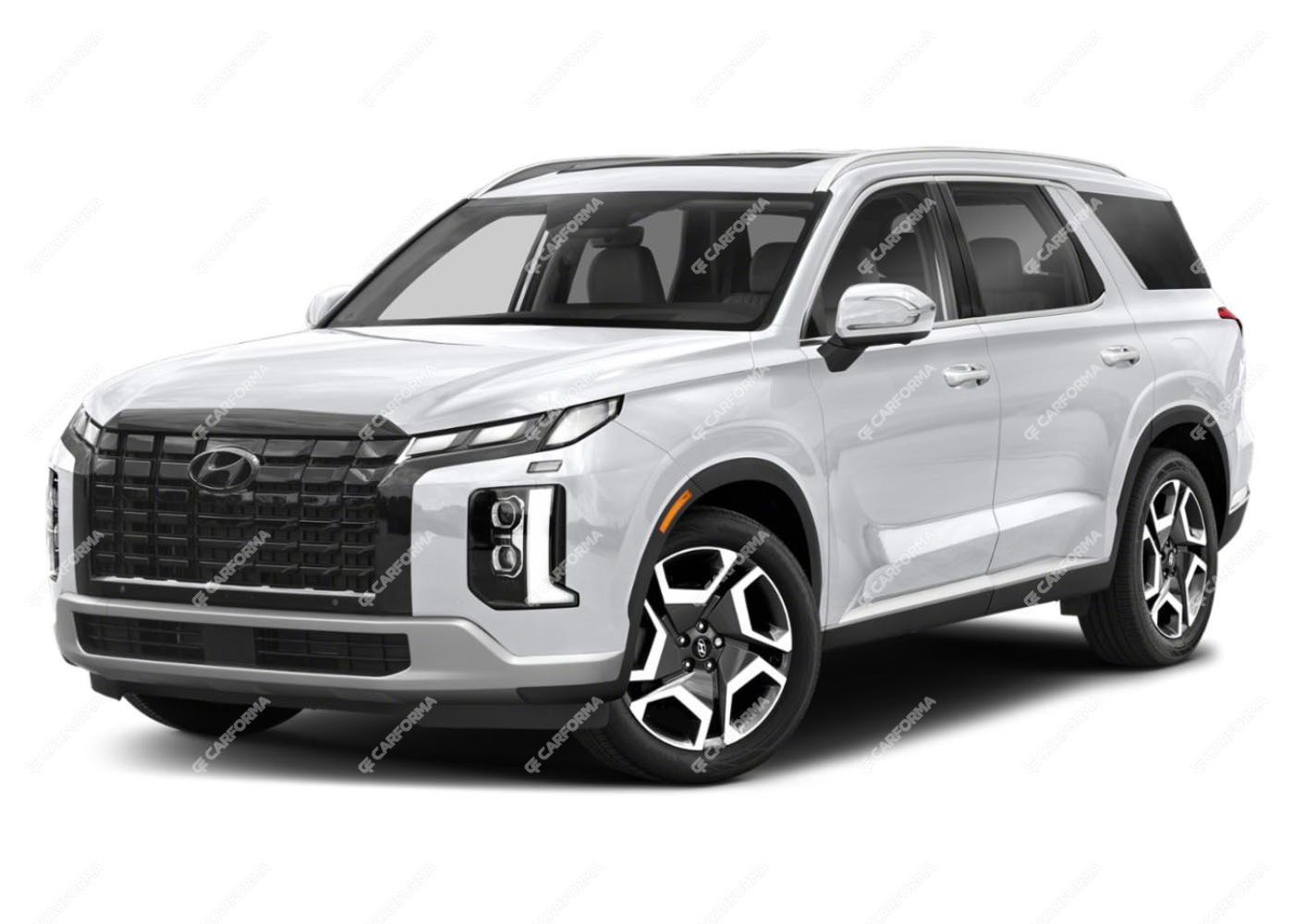 Ворсовые коврики на Hyundai Palisade 2018 - 2024