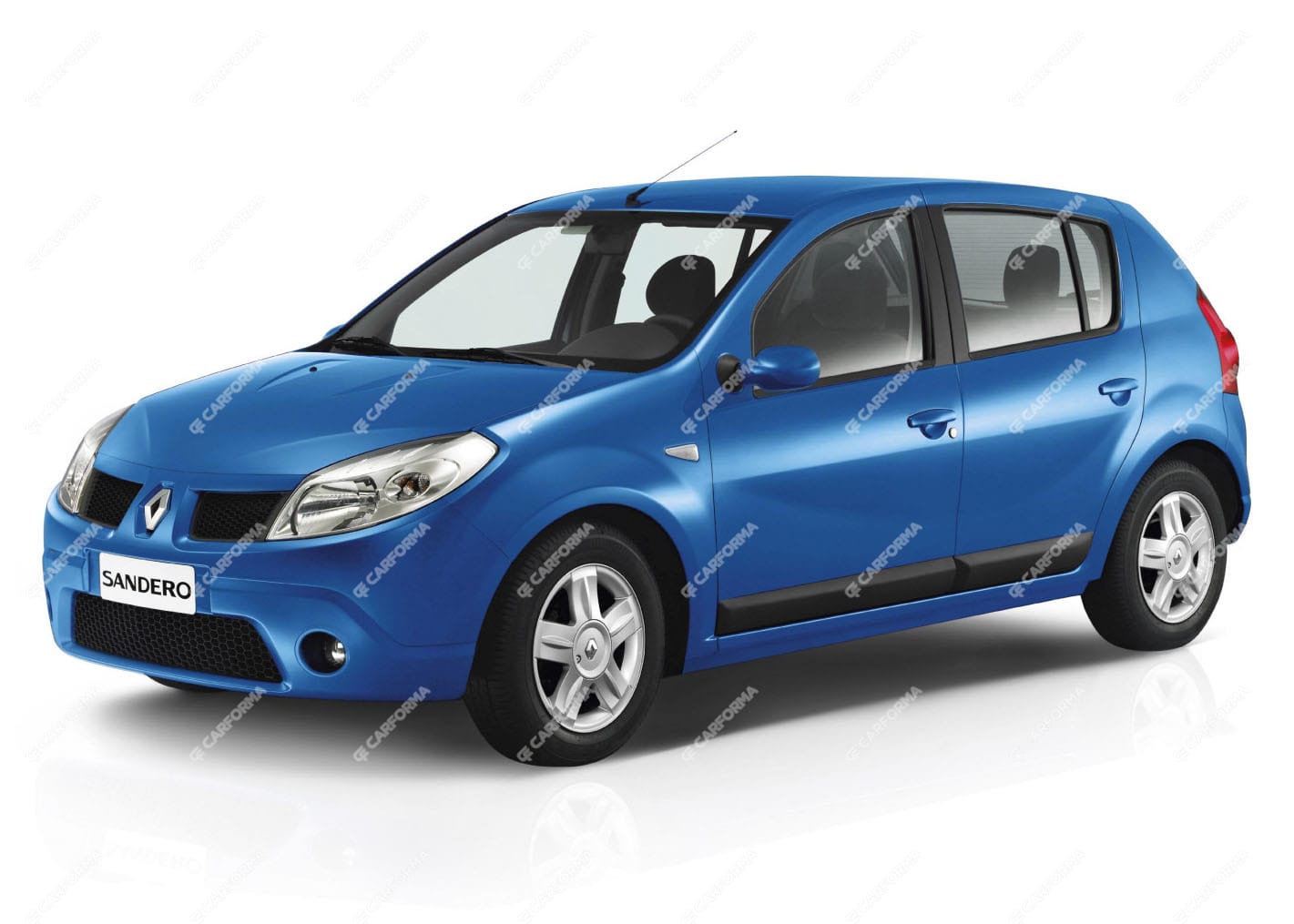 Ворсовые коврики на Renault Sandero I 2009 - 2014