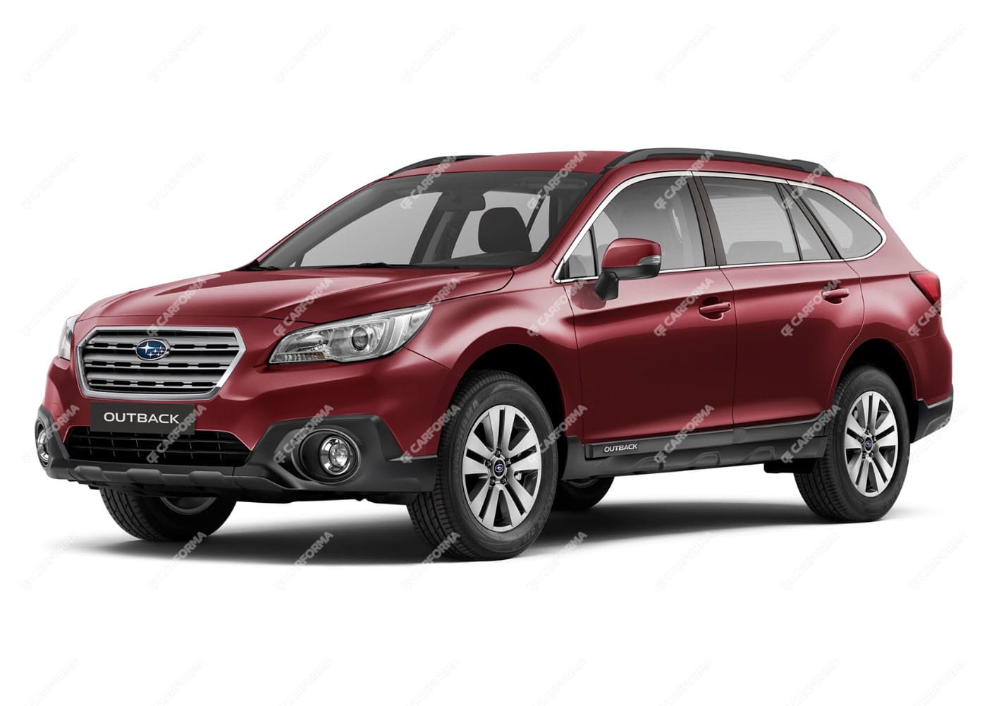 Ворсовые коврики на Subaru Outback V 2014 - 2021