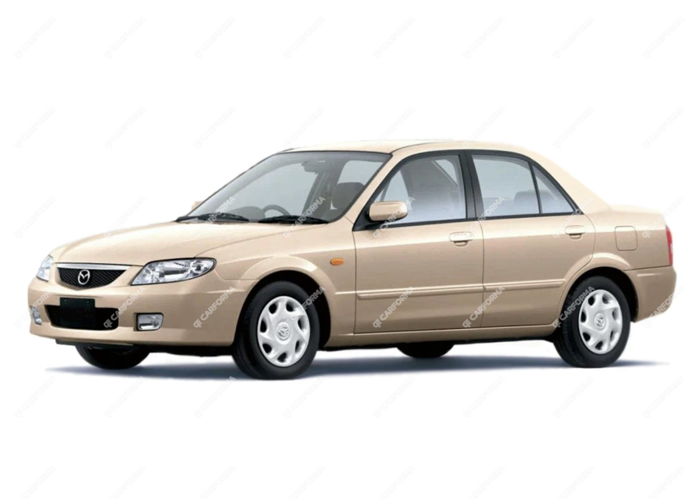 Ворсовые коврики на Mazda 323 1998 - 2003